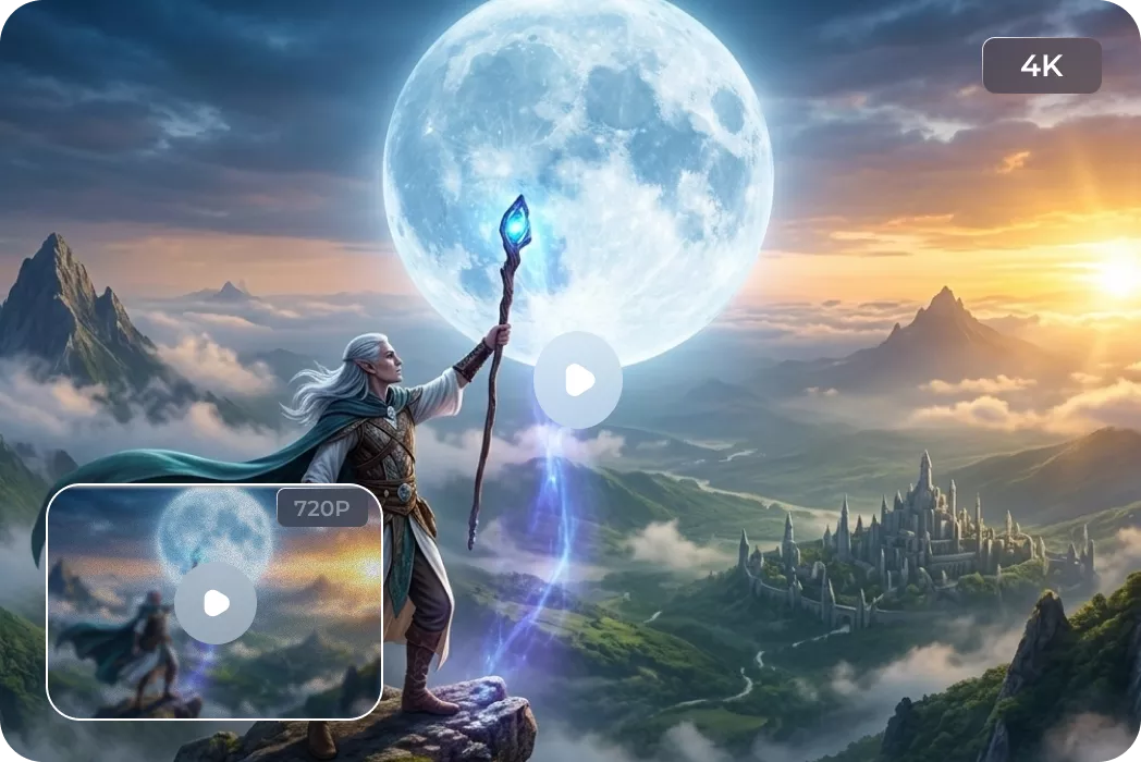 ai video upscaler for gamers