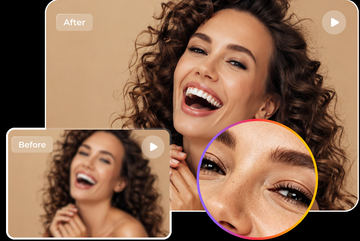 ai video upscaler refine details