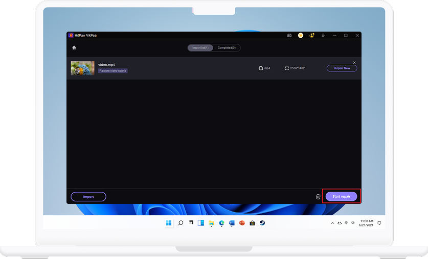 repair video file with all kinds of corrupt file