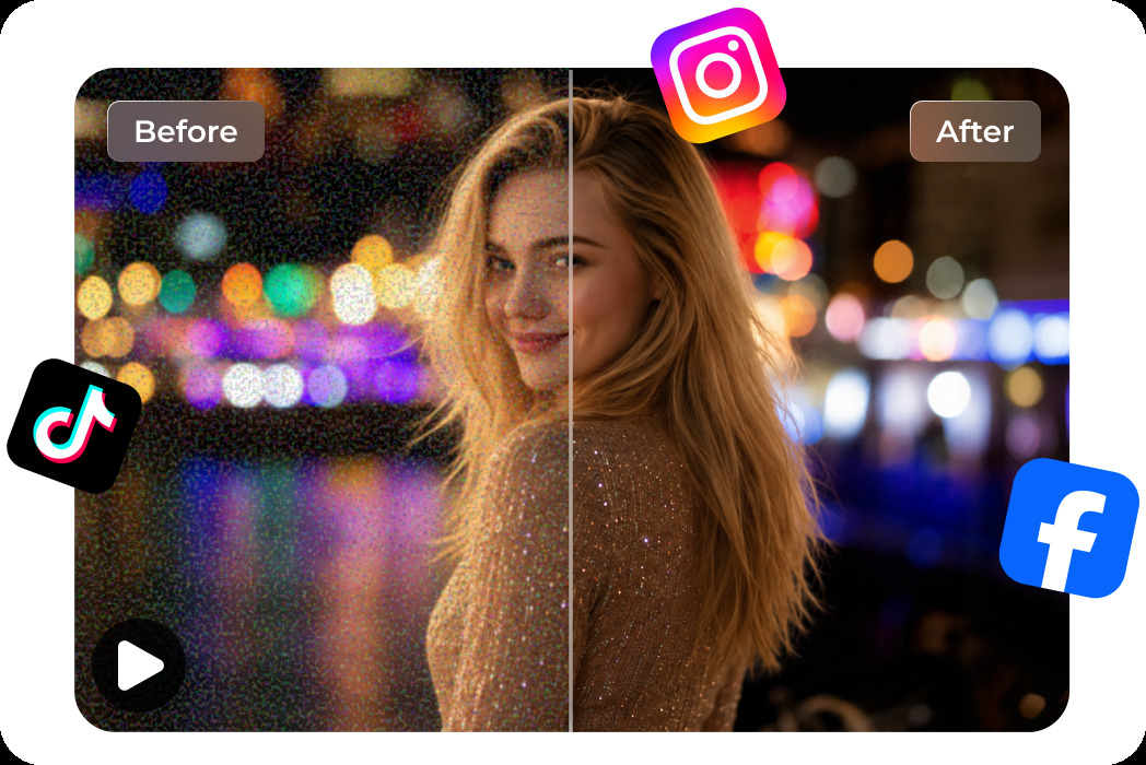 use hitpaw vikpea ai video denoiser to remove denoise
