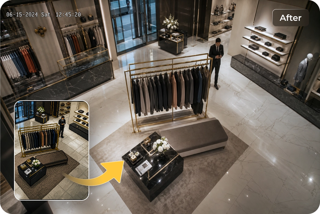 depixelate and enhance cctv video quality with hitpaw vikpea