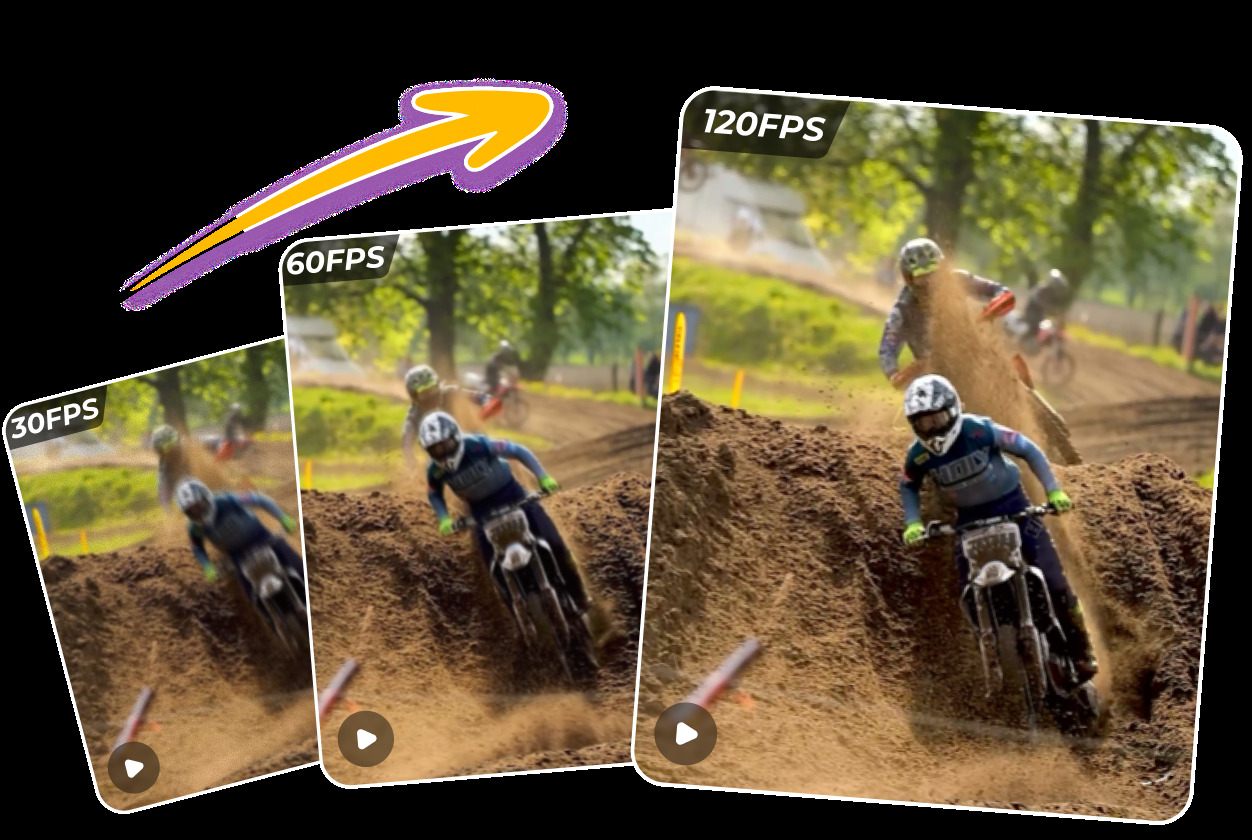 increase video fps with vikpea