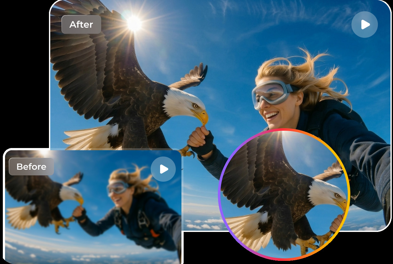 restore fine details in kling ai generated videos