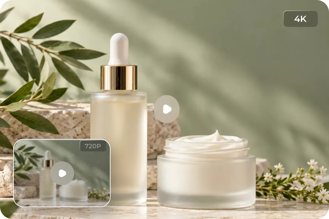 upscale kling ai videos for ecommerce product video