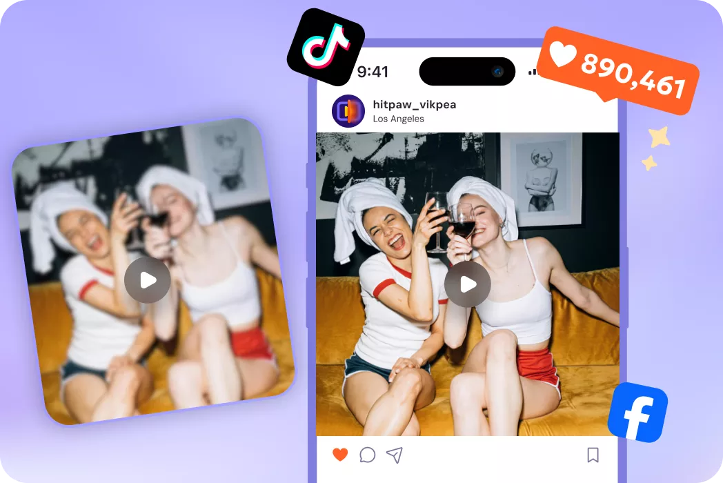 enhance videos to hd for content creator
